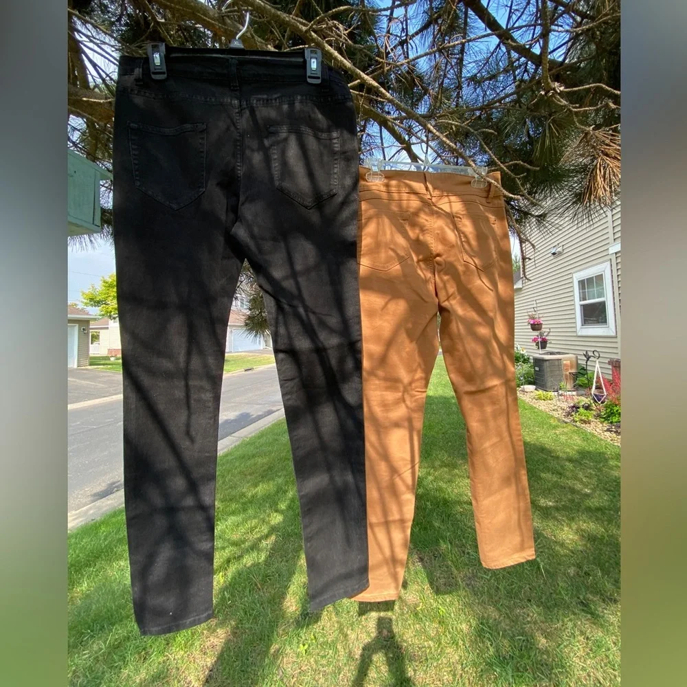 Two Pcs. NWT Trending Jeans Sz-11 Juniors- NOBO & BONGO-Both Good Fabric Streach - Picture 3 of 15